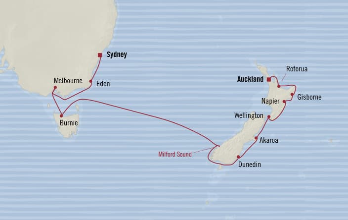 oceania cruise australia and new zealand